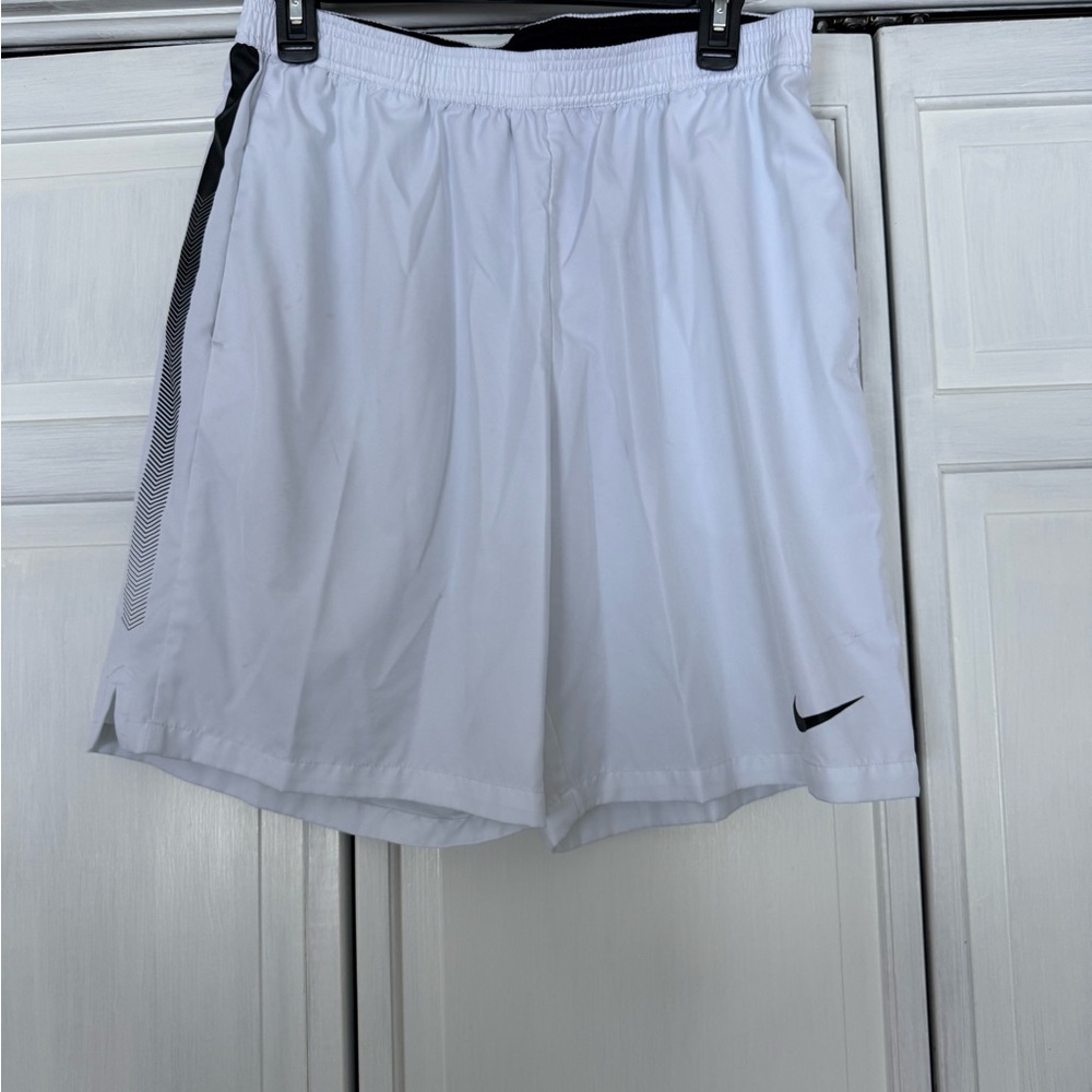 Nike Men's Athletic White Shorts